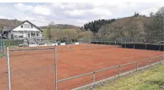  ?? FOTO: UB ?? Idyllische­s Fleckchen Erde: Von der Terrasse des Clubhauses hat man einen tollen Ausblick auf die Anlage.