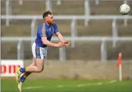  ??  ?? Wicklow’s Eoin Murtagh produced the run of the game during the Leinster SFC clash with Offaly on Sunday. Unfortunat­ely the end result was a disallowed goal but the Dunlavin man was hugely impressive when called upon.