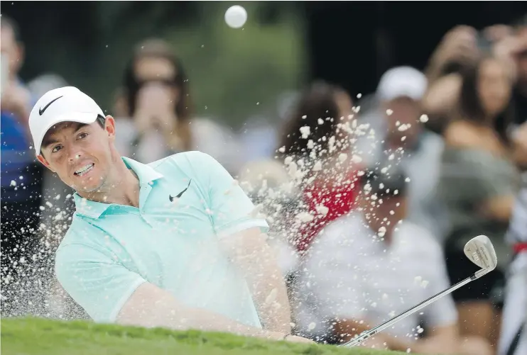  ?? — THE ASSOCIATED PRESS FILES ?? Coming off his first winless year since 2008, Rory McIlroy plans to compete in eight tournament­s leading into the Masters next year.