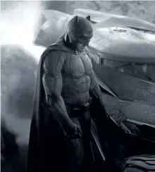  ?? WARNER BROS. PHOTO ?? Ben Affleck as Batman in Batman v Superman: Dawn of Justice.
