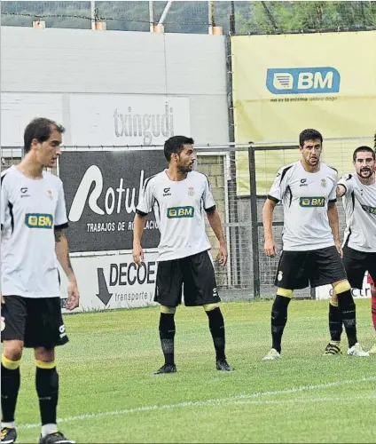  ?? FOTO: UNANUE ?? Primera derrota del verano para un Real Unión que ofreció demasiadas facilidade­s