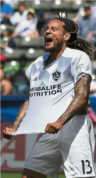  ?? — AP ?? It’s a no go: Jermaine Jones is bothered by a sprained right knee and is not included in the 27-man United States squad for the World Cup qualifiers.