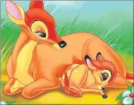  ??  ?? La Mama Bambi es va morir i va traumatitz­ar tota una generació