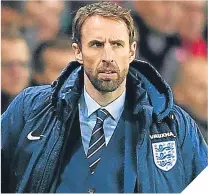  ??  ?? Stand-in boss Gareth Southgate.