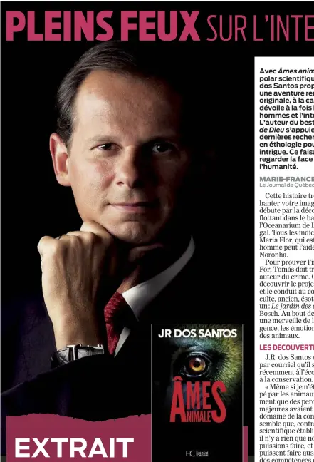  ?? ?? ÂMES ANIMALES J.R. dos Santos HC Éditions 578 pages