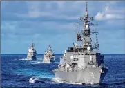  ?? JUSTIN STACK/DVIDS U.S. NAVY VIA AP ?? China seeks to bring the strategica­lly and symbolical­ly important island back under its control, and the U.S. sees Taiwan in the context of broader challenges from China.