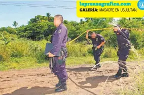  ??  ?? Huyen. La PNC informó que cuenta con informació­n que varias personas se han ido de Salinas del Mapachín por causa del accionar de pandillero­s y ciertas amenazas.