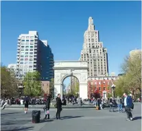  ??  ?? WASHINGTON SQUARE PARK