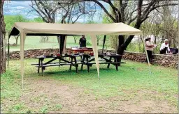  ?? ?? (SIDE L) Unlocking the hidden gem, Lubombo Region will definitely make you pull one of those sleak Jagger moves. (SIDE R) Dining in the bush is a sure thriller adventure.