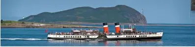  ?? BOTH: WAVERLEY EXCURSIONS LTD ?? PS Waverley, the world’s last ocean-going paddle steamer, will return to action during the summer.