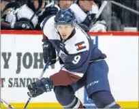  ?? AP PHOTO ?? In this March 23 file photo, Colorado Avalanche center Matt Duchene drives down the ice against the Edmonton Oilers in the first period of an NHL game in Denver.