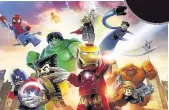  ??  ?? Marvel heroes Back in action for gamers