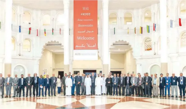  ?? ?? ↑
AUS hosts inaugural UAE Engineerin­g Deans Annual Symposium organised by CAA.