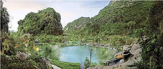  ??  ?? The Banjaran Hotspring Retreat in Perak offers 25 gorgeous garden and water villas, a pampering spa and wellness centre and a host of retreat experience­s.