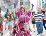  ?? F.E. ?? Las manifestac­iones culturales dominicana­s estuvieron muy marcadas.