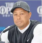  ??  ?? US vice-captain Tiger Woods.