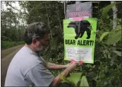  ?? THE ASSOCIATED PRESS ?? A proposed bill will allow Floridians to kill black bears on their property with no consequenc­es.