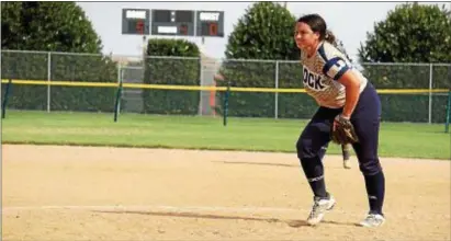  ??  ?? Ashley Worrell struck out three and allowed only four hits in six innings pitched Friday afternoon.