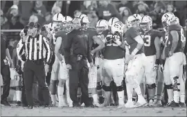  ?? EZRA SHAW — GETTY IMAGES ?? Stanford coach David Shaw needs Washington to beat Washington State in the Apple Cup in Seattle for the Cardinal to capture the Pac-12 North Division title.