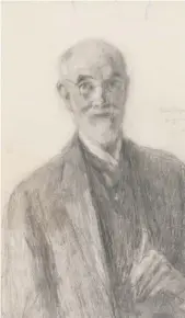  ??  ?? Autorretra­to de John Butler Yeats, padre del poeta W. B. Yeats.