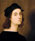  ??  ?? Si vedeva così «L’Autoritrat­to» di Raffaello Sanzio, databile al 1504-1506 circa e conservato nella Galleria degli Uffizi a Firenze è ora esposto alla mostra alle Scuderie del Quirinale
● La