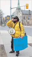  ?? JULIE JOCSAK THE ST. CATHARINES STANDARD ?? Frederick Bracken stands outside the Niagara Regional Police detachment in St. Catharines in this file photo.