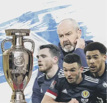  ??  ?? 0 Scotland begin their Euro 2020 campaign on Monday and have the chance to make history