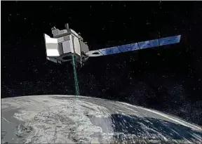  ??  ?? Le satellite ICESat-2 donnera des données détaillées de la fonte des glaces.