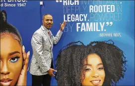  ??  ?? James Bronner is show director of Bronner Bros. Internatio­nal Beauty Show, which is going virtual Aug. 8-10. As a result, there will be less revenue for the show and the city. By one estimate, the show brings in about $60 million in revenue for Atlanta.