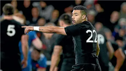  ?? GETTY IMAGES ?? Regardless of what jersey he may have on his back, Richie Mo’unga will be part of the All Blacks’ plans.