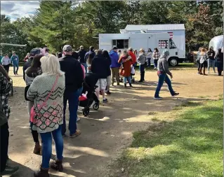  ?? Photos courtesy of JODI DAVICK ?? The Luccas american Kitchen food truck has been a staple at area events and private parties since it was launched in June, just weeks before a fire destroyed the Leominster restaurant owned by the Davick family.