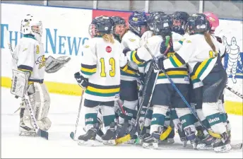  ??  ?? The Selects celebrate their win.