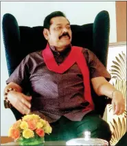  ?? PHOTO: PANKAJ SHARMA ?? Mahinda Rajapaksa