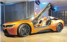  ?? DEREK MCNAUGHTON/DRIVING ?? BMW i8 Roadster