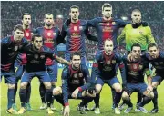  ??  ?? GENIUS TEAM: Barcelona were brilliant among soccer teams with an impressive haul of trophies under Pep Guardiola