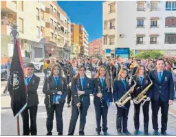  ?? ?? Los jóvenes que se unieron a la plantilla de la banda ‘Ortiz de Villajos’.