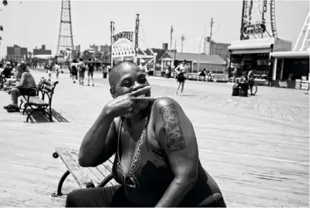  ??  ?? Above Coney Island, August 2016