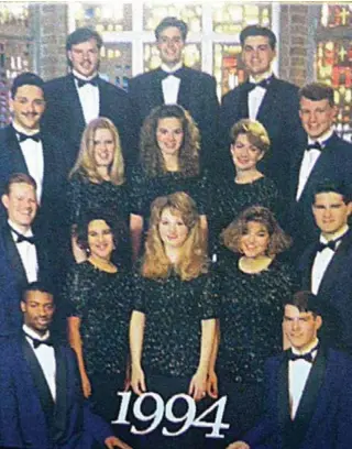  ??  ?? The original Voices of Lee in 1994.