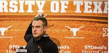  ?? NICK WAGNER / AMERICAN-STATESMAN ?? Texas’ opener against Maryland is fraught with danger for the Longhorns and coach Tom Herman, but our columnists like their chances to get off to a winning start.