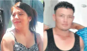  ?? FOTO: EL HERALDO ?? Los esposos Alexander Paz y Leticia Perdomo perdieron la vida luego de una riña en la que ambos se atacaron con un machete y un cuchillo.