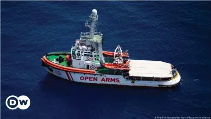  ??  ?? Das Seenotberg­ungsschiff "Open Arms" der Hilfsorgan­isation Proactiva Open Arms (Archivbild)