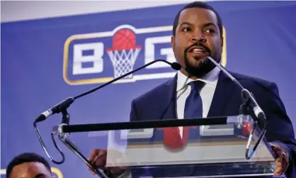  ??  ?? ‘If Ice Cube wants to reduce the Black agenda to a mere election-season transactio­n, he should at least get his basic business sense right.’ Photograph: Bebeto Matthews/AP