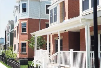  ?? Ned Gerard / Hearst Connecticu­t Media file photo ?? Crescent Crossing, a new affordable housing developmen­t in Bridgeport, shown here on July 18, 2017.