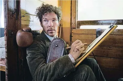  ?? BCN FILM FEST ?? Benedict Cumberbatc­h interpreta un excèntric pintor de gats a The electrical life of Louis Wain