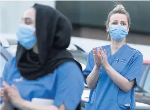  ?? CHRIS FAIRWEATHE­R/HUW EVANS AGENCY ?? April 2020: The Welsh NHS responded well at the height of the Covid-19 pandemic this year – but at the expense of waiting lists