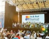  ?? ?? Uno scatto della prima edizione del Festival, nel 2022 alla Fabbrica del Vapore