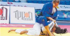  ?? FOTO: EJU/CARLOS FERREIRA ?? Anna-Maria Wagner hat sich bei der U-23-Europameis­terschaft im Judo die Goldmedail­le geholt.