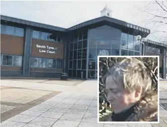  ??  ?? Tracey Leitch, inset, was fined by South Tyneside magistrate­s.