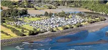  ?? SIMON O’CONNOR/STUFF ?? The Urenui river has long been contaminat­ed with raw sewage overflowin­g from septic tanks at the seaside town.