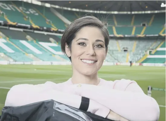  ??  ?? 2 Eilidh Barbour will be chairing Sky Sports’ matchday coverage in Scotland and she accepts that an intriguing season with Celtic going for ten in a row and games being played in empty stadia will bring added pressure to put on a good show.